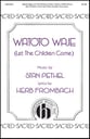 Watoto Waje SATB choral sheet music cover